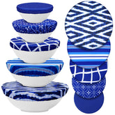 CHENGU cubiertas elásticas para bol, 10 piezas, 4–12 pulgadas, reutilizables