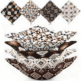 CHENGU funda para cuenco microondas con patrón occidental, protege las manos