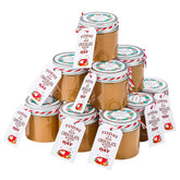 CHENGU tarros de chocolate caliente con tapas 2 oz, opción de regalo festivo