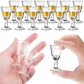 CHENGU vasos cordial 11 ml con base estable para tequila y licores