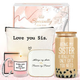 Taza CHESACE para hermanas, ideal para empezar el día con humor.
