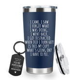 CHICKOR Tumbler de 20 onzas frente, ideal para café diario y regalo divertido.