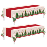 Mantel Childom navidad con diseño de nieve, perfecto para fiestas.