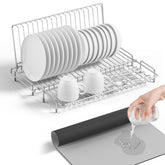 Escurridor chilinii plegable en acero inoxidable para cocina duradera
