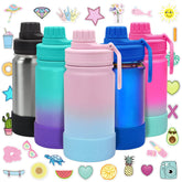CHILLOUT LIFE botella infantil 355ml con doble pared mantiene fría la bebida durante horas