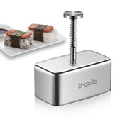 Choxila Molde Musubi acero inoxidable: desmolde fácil y duradero.