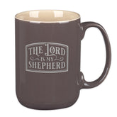 Taza Christian Art Gifts con el verso El Señor es mi Pastor para café matutino
