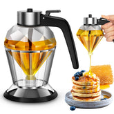 Christoy dispensador de miel con soporte estable para mesa familiar.