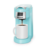 CHULUX cafetera una-taza-boton: uso rapido para la mañana