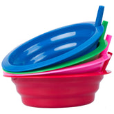 Cuenco Cibi para cereal con pajita roja, ideal para desayunos sin derrames.