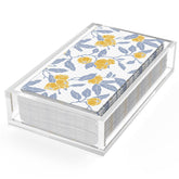 Cilinta porta-servilletas acrílico cristal 8mm para mantener servilletas secas y ordenadas.