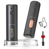 Circle Joy molinillo recargable con base para uso cómodo en la cocina.