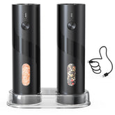 Circle Joy sal y pimienta, base 110 ml, para sazonar con mayor comodidad.
