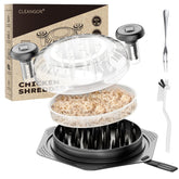 CLEANGOR Deshilachador Twist Grande desmenuza pollo rápidamente para ensaladas.