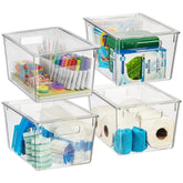 ClearSpace caja almacenamiento con tapa grande, ideal para despensa organizada