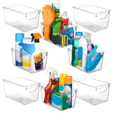ClearSpace contenedores claros apilables para cocina permiten ordenar alimentos de forma rápida.