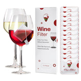 Clerona filtro de vino: paquete de 12 para casa o fiesta.