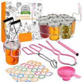 Clroursim kit enlatado: rejilla de acero inoxidable para baño María, duradero y seguro.