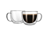 CNGLASS tazas de café con pared doble de 8oz, ideal para espresso.