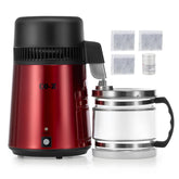 CO-Z distilador de agua, vista frontal, diseño compacto para la cocina