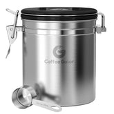 Coffee Gator Contenedor de café 16oz con cierre hermético para conservar aroma