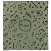COFICE carpeta-recetas con 3 anillas, verde oscuro, para organizar tus recetas favoritas.
