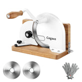Cogace cortador de pan plegable con hojas RSG para cortes precisos en casa