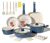 Conjunto Coicur: set cerámico antiadherente para cocción saludable.