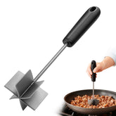 Coinicxcel cortador carne acero inoxidable 10 pulgadas para picar carne rápidamente
