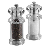 Cole & Mason 505 molinillos de pimienta de acrílico claro para sabor definido.