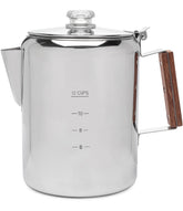 COLETTI Bozeman Percolador frente: diseño robusto para campamentos y casa.
