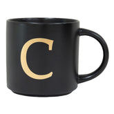 COLLECTIVE HOME taza ceramica monograma 15 oz, regalo personalizado para cafe