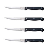 Chicago Cutlery Essentials 4pc: cuchillos filete con hoja serrada y durabilidad prolongada.