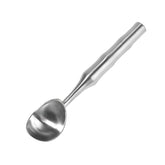 Cuchara Cookeep de acero inoxidable con mango ergonómico para porciones precisas de helado.