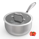 COOKER KING sarten-3qt-acero-inoxidable, ideal para dorar y saltear sin pegar.