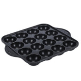 COOKKING Takoyaki sarten antiadherente de 16 moldes para cocción uniforme