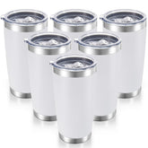 Vaso Cool Yoleb 20 oz con tapa, ideal para llevar bebidas.