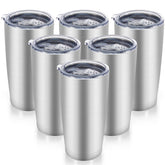 Cool Yoleb vaso térmico 20 oz con tapa, ideal para bebidas en movimiento