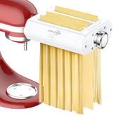 Coolcook accesorio 3 en 1 para KitchenAid facilita hacer pasta casera