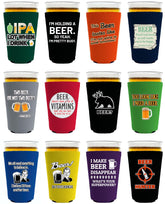 Coolie Junction: diseño de bromas en funda para vaso de pinta que mantiene fría.