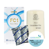 COOLVIVA FC1: filtro de agua para instalación rápida y purificación en casa.
