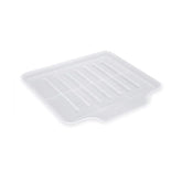 Copco placa drenaje pequena transparente para captar goteos de fregadero