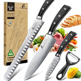 Cuchillo chef CoquusAid Esencial con filo preciso para cocina diaria.