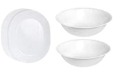 Corelle platillo de servir 12-1/4 pulgadas Blanco Invierno Escarcha para presentaciones limpias