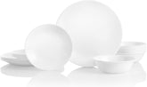 Corelle Vitrelle, juego de 18 piezas para mesa, ideal para comidas diarias y reuniones.