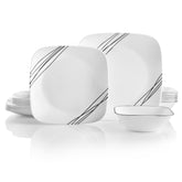 Corelle Vitrelle: platos de cena de 10,5 pulgadas, duraderos y aptos para lavavajillas.
