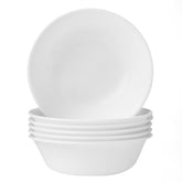 Corelle Vitrelle juego-6-cuencos-sopa-18oz: perfecto para sopas y cereales.