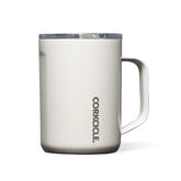 Corkcicle Classic de 16 onzas, vista frontal, mantiene el café caliente durante horas.