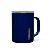 Corkcicle Classic 16oz vista frontal, mantiene el café caliente durante horas