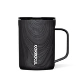Taza Corkcicle Classic con aislamiento triple para mantener caliente el café durante viajes.
